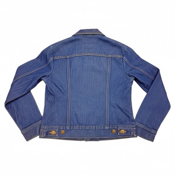 Wrangler Girls Denim Jacket Size 16 – Vintage 11 oz Cotton VINTAGE - Picture 2 of 10
